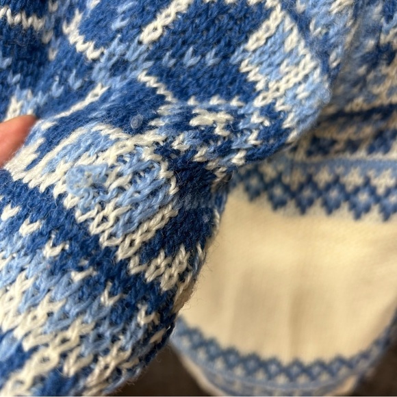 Nordstrikk Norwegian Penny Hill Virgin Wool clasp cardigan medium fair isle - Picture 7 of 9